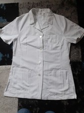 Laborkittel Kurzarm Weiß Gr 40