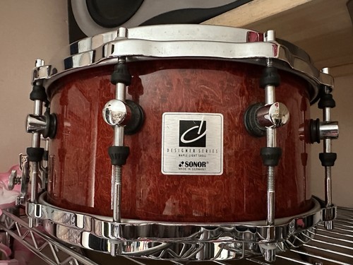 Sonor designer snare drum - sonor, in