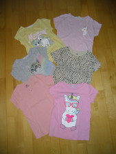 6x T-Shirt Gr. 122/128