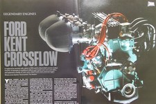 Original CC 2002 extracted mag article: FORD KENT CROSSFLOW Legendary Engines