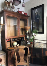 Antiker Architekten Schrank Vitrine 1900 Sekretär Jugendstil