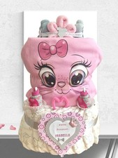 Windeltorte Mädchen rosa mit