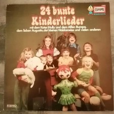 Lp Vinyl 24 Bunte Kinderlieder