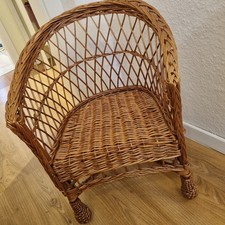 Kinder Geflechtstuhl