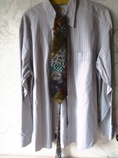 herren hemd gr.42   Fa. van Laack mit Seidenkrawatte