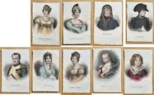 Lot 9 AK Chromolithographie