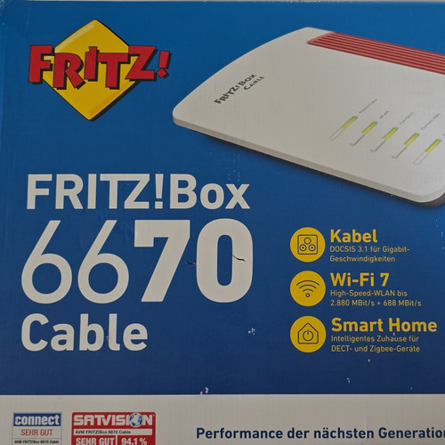 Fritz box 6670 cable - 6670,