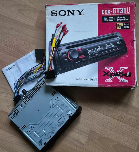Sony autoradio 45wx4 cdx - autoradio, cdx-gt31u
