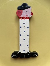 Sevi Buchstabe Holz Clown „I“, 8,5 cm, gebraucht