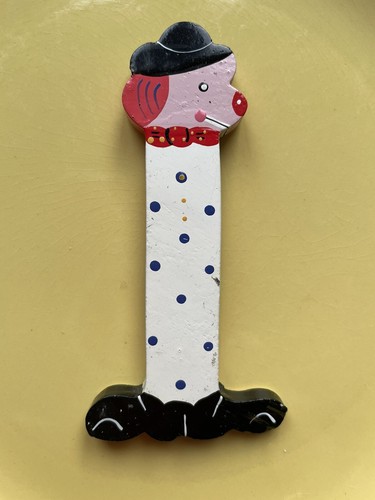 Sevi buchstabe holz - holz, clown