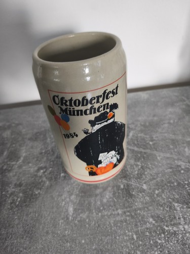 Oktoberfest krug 1984 - oktoberfest,