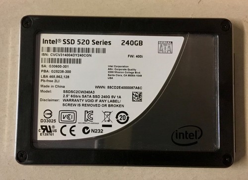 Ssd intel 520 - intel, 520-series