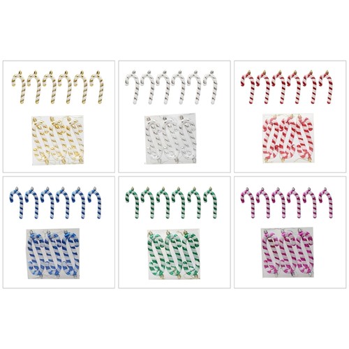 6pcs glitter plastic - 6pcs,