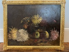 Antikes Ölstillleben um 1900
