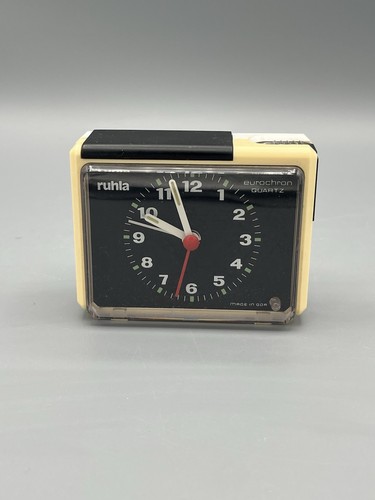 Vintage ruhla quartz - vintage, wecker