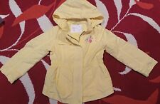 Windjacke Regenjacke Kinder Jacke Kapuze unisex Gelb Übergangsjacke Gr. 116 Neu