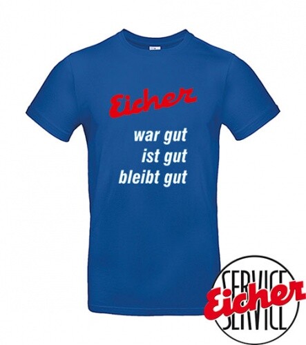 Shirt royalblau die - royalblau, "die