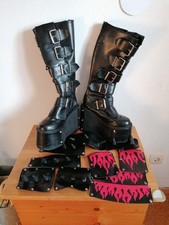 Demonia stiefel plateau - stiefel,, gr