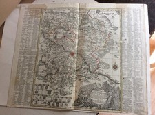 Bistum Dresden Kupferstichkarte Seutter ca 1740  ML2