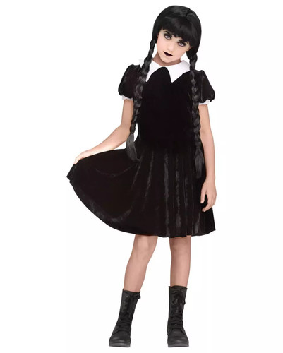 Wednesday gothic puppe kostüm - gothic-puppe,