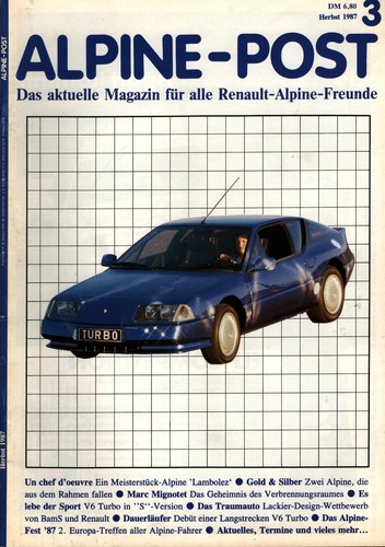 Zeitschrift alpine post 3 - post, #3