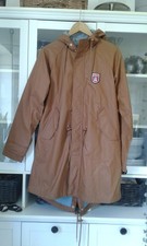 DERBE Regenmantel Jacke Gr.XS/S braun Neu o.Etikett