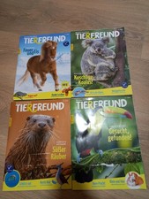 4 x Tierfreund Magazine 2024, sehr gut