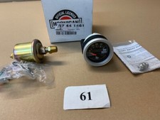 Analoger Öldruckanzeiger 12V/16V rote oder grüne Beleuchtung von HOONIGAN