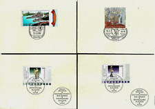 4 Karten m/Ersttagsstempel ; Mi.-Nr: 2103,2105,2107/08, ; ESSt: 16.3 / 13.4.00