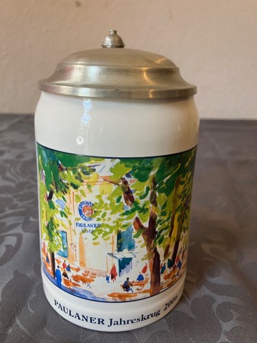 Paulaner jahreskrug 2006 mit - jahreskrug,