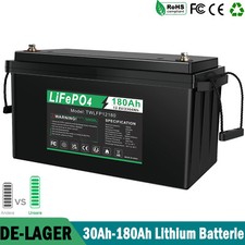 12V 180Ah 30Ah Lithium