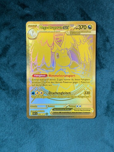 Mega dragoran gold - gold, art