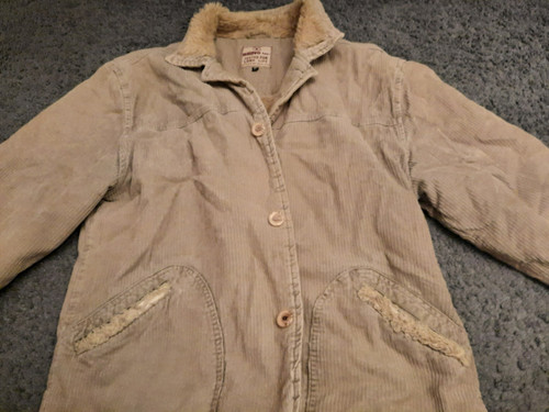 Herren cordjacke mit - mit, pelz