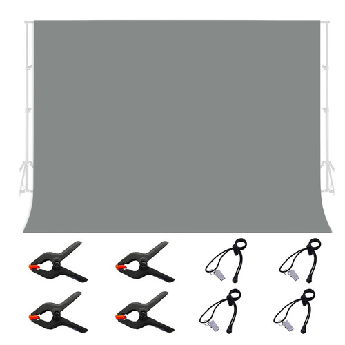Fotohintergrund grau 3x2m - fotohintergrund,