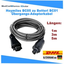Hoymiles HMS BC05 auf Betteri BC01 Adapterkabel, Übergang, Kupplung Verlängerung