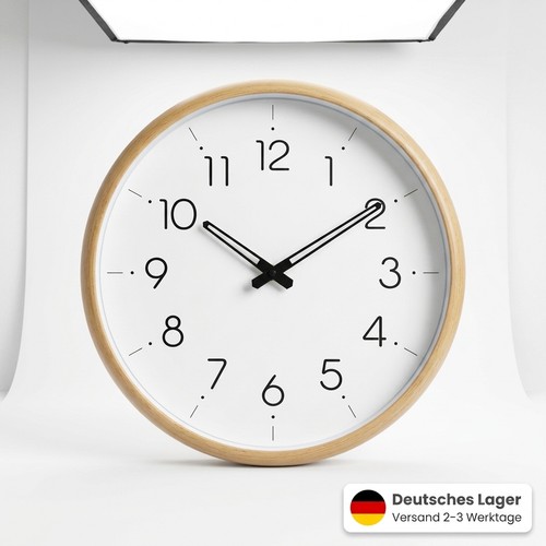 Wanduhr 30cm holz - wanduhr,
