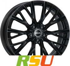 MAK Kent gloss black 8.5x20"