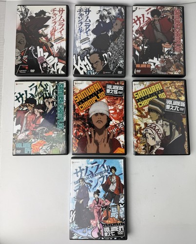 Samurai champloo dvd set - samurai,