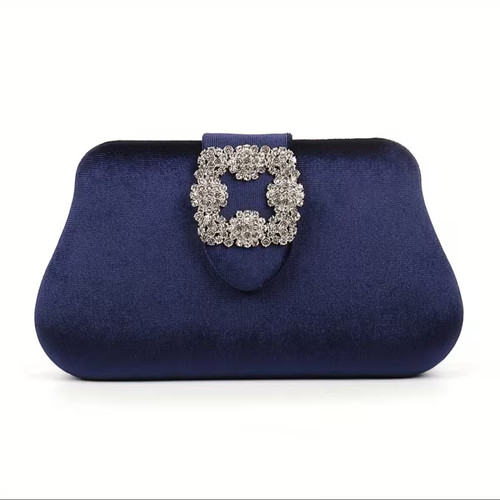 Luxus damen clutch aus samt - damen,