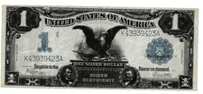 1 Silver Dollar Banknote USA