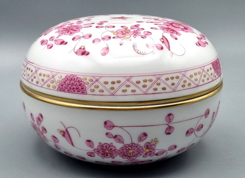 Meissen porzellan deckeldose - porzellan,