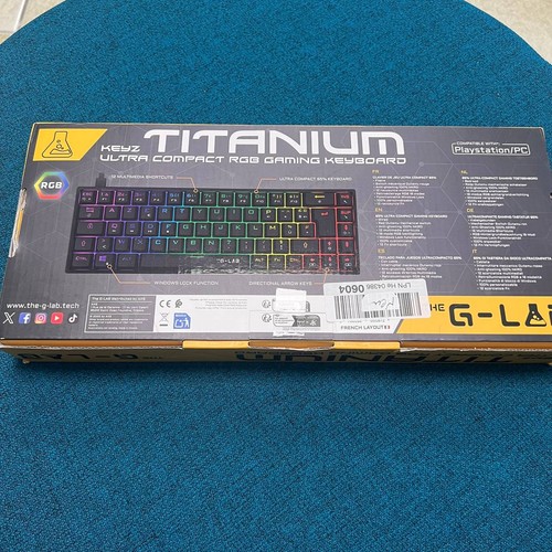 The lab keyz titanium rgb - g-lab,