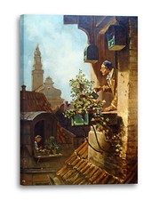 Kunstdruck Carl Spitzweg - Im