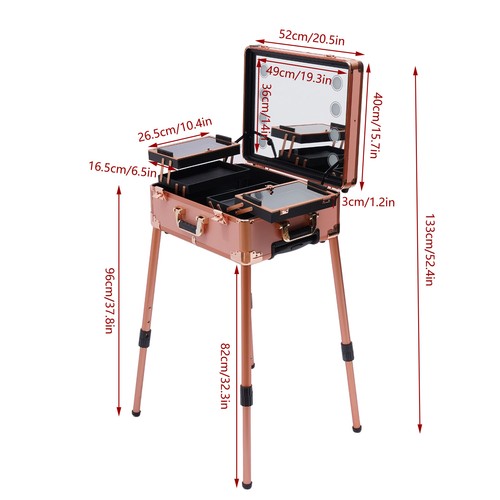 Kosmetikkoffer trolley - kosmetikkoffer,