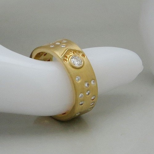 Ring damen gold mit 44ct - ring,