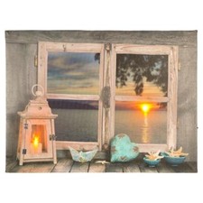 Leinwand mit Beleuchtung