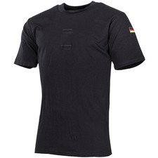 BW Bundeswehr Unterhemd Tropen Shirt schwarz mit Abzeichen Tropenhemd Gr. 4-10