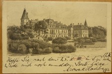 Schloss Trebschen 1900 Züllichau Lebus Adelspost Gräfin Rumerskirch Salzburg