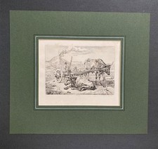 Original etching by Johann