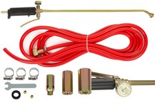 Abflammgerät Gasbrenner 1850°C Unkrautvernichter Dachdeckerbrenner Schlauch 5m